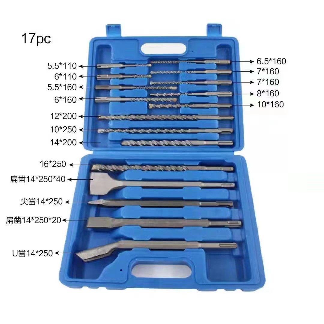 Набор ножей с отверстиями для стенок