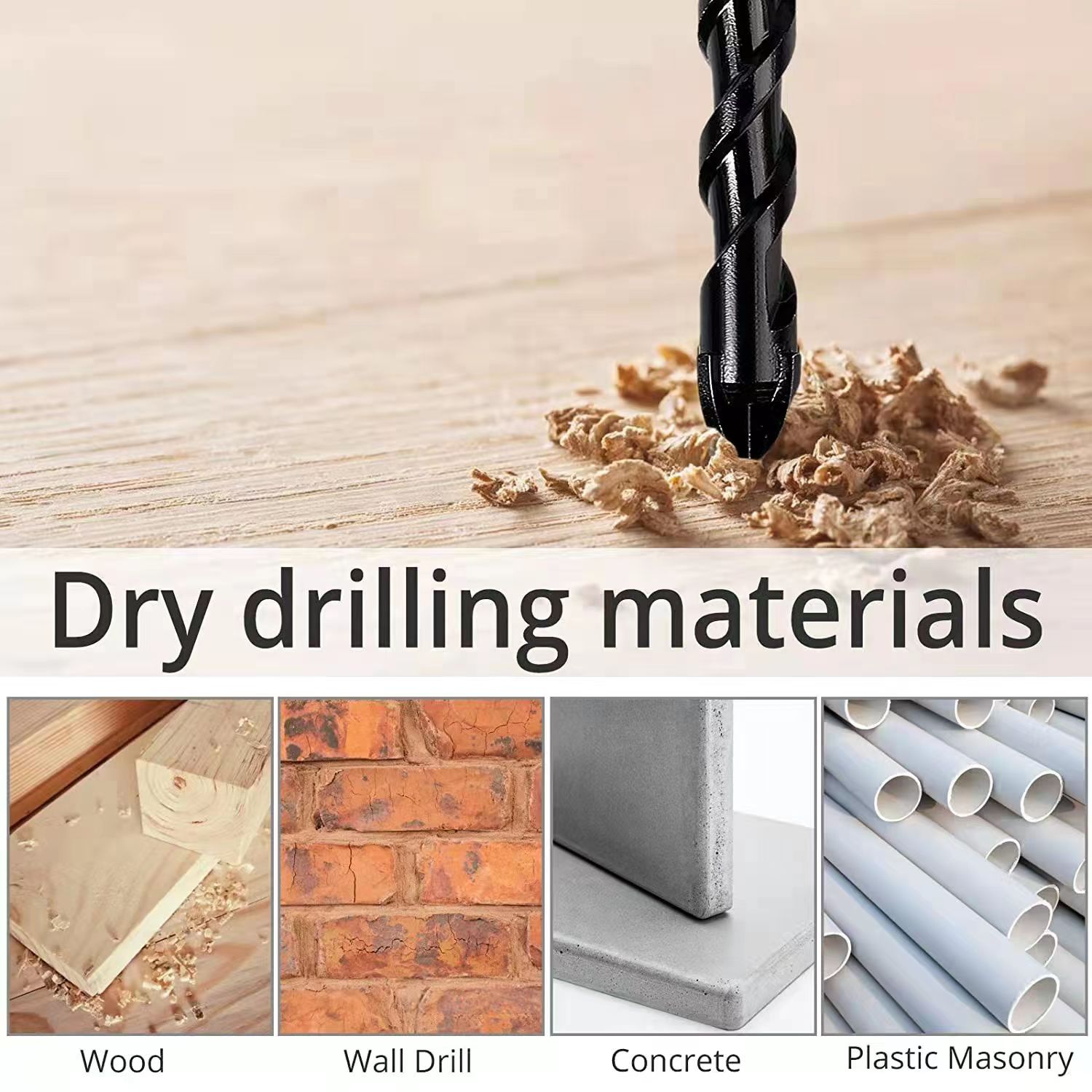 Сверло с шестиугольной рукояткой